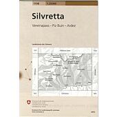 1198 SILVRETTA  ECHELLE 1 25 000