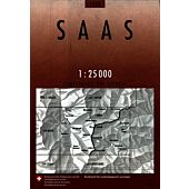 1329 SAAS  ECHELLE 1 25 000