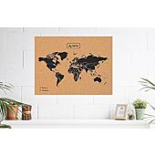 CARTE MY WORLD LIEGE NATUREL NOIR XL 91 X 61