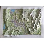 CARTE EN RELIEF CHAMBERY