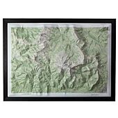 CARTE RELIEF LE DEVOLUY