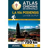 ATLAS CHEMIN DE COMPOSTELLE VIA PODIENSIS