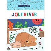 MES GRANDS COLORIAGES JOLI HIVER