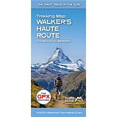 ALPS WALKER'S HAUTE ROUTE TREKKING MAP