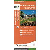 ILE DE FRANCE OUEST  ECHELLE 1 150 000