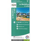 MORBIHAN A VELO ECHELLE 1 105 000