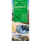 AUVERGNE - RHONE-ALPES R14 TOP TOURISME 250 IGN