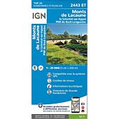 TOP25 2443ET MT DE LACAUNE 1 25 000