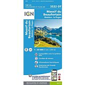 TOP25 3532OT MASSIF DU BEAUFORTAIN 1 25 000