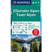 37 ZILLERTALER ALPEN TUXER ALPEN 1 50 000