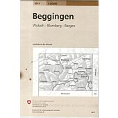 1011 BEGGINGEN ECHELLE 1 25 000
