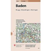 1070 BADEN  ECHELLE 1 25 000