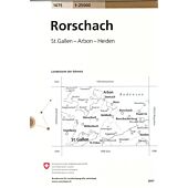 1075 RORSCHACH ECHELLE 1 25 000