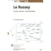 1123 RUSSEY  ECHELLE 1 25 000