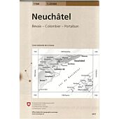 1164 NEUCHATEL  ECHELLE 1 25 000