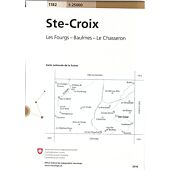 1182 STE CROIX  ECHELLE 1 25 000