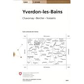 1203 YVERDON LES BAINS ECHELLE 1 25 000