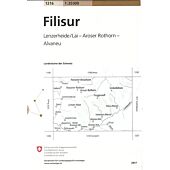 1216 FILISUR  ECHELLE 1 25 000