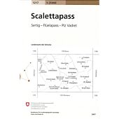 1217 SCALETTAPASS  ECHELLE 1 25 000