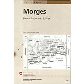 1242 MORGES  ECHELLE 1 25 000