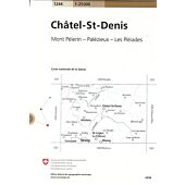 1244 CHATEL ST DENIS  ECHELLE 1 25 000