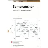 1325 SEMBRANCHER  ECHELLE 1 25 000