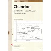 1346 CHANRION  ECHELLE 1 25 000