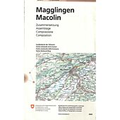 2504 MAGGLINGEN MACOLIN  ECHELLE 1 25 000