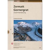 2515 ZERMATT GORNERGRAT ECHELLE 1 25 000
