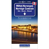 2 NORVEGE CENTRALE OSLO ECHELLE 1 335 000