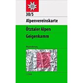 30 5 OZTALER ALPEN GEIGENKAMM 1 25 000