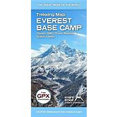 EVEREST BASE CAMP TREKKING MAP