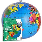 GLOBE GONFLABLE LE MONDE 30CM