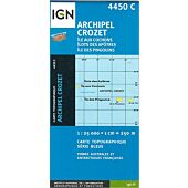 IGN 4450C ARCHIPEL CROZET 1 25 000