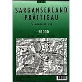 5012 SARGANSERLAND  ECHELLE 1 50 000