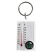 THERMOMETRE BOUSSOLE PORTE CLEFS