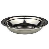 ASSIETTE CREUSE INOX D 22 CM