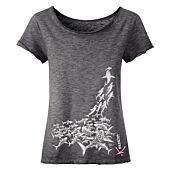 T-SHIRT DELAVE ATTAQUE DES REQUINS FEMME