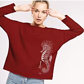 SWEAT LOOSE HIPPOCAMPE FEMME