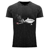 T-SHIRT DELAVE LE REQUIN BLANC ET LE PLONGEUR HOM