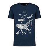 T-SHIRT BIO LE CHAMP DE BALEINES HOMME