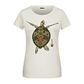 T-SHIRT ORIGINE TORTUE FEMME