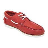 CHAUSSURES SKIPPER NUBUCK ROUGE