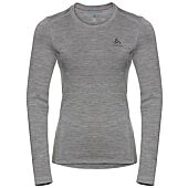 T-SHIRT ML NATURAL MERINO WARM CREW NECK W