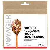 PORRIDGE AU JAMBON FUME ET CHAMPIGNONS