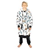 PONCHO PLAID JUNIOR
