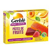 BARRES PATES DE FRUITS GERBLE X6