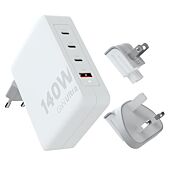 PRISE 220V TRAVEL CHARGER +USB-C PD 140W