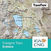 CARTOGRAPHIE TWONAV ESPAGNE TOPO ENTIERE