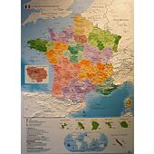 RELIEF FRANCE ADMINISTRATIVE 88X61   1 2 000 000